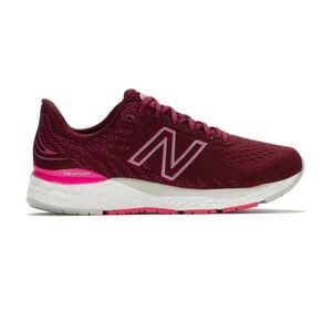 Nike Women's Burgundy and Pink Athletic Shoes